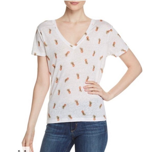Rails CARA‎ PRINTED TEE WHITE PINAS Size XL Brand New - Picture 1 of 14